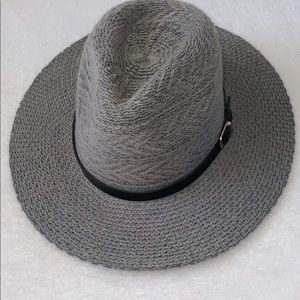 Grey fedora